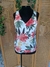 Imagem do Blusa regata feminina decote v estampas abstratas flores