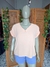 Blusa feminina decote V com botões - Lara - comprar online