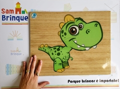 Super Quebra-Cabeça Dino - comprar online