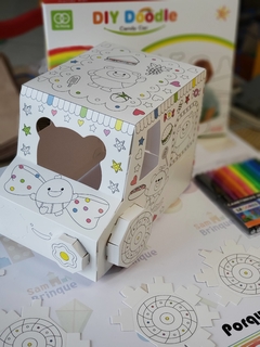 Carro de Papel - Diy Doodle na internet