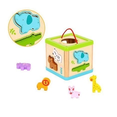 Cubo de encaixe Animais - comprar online