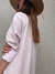 Vestido camisero MARTINA light pink - LA MONA VISTE DE SEDA