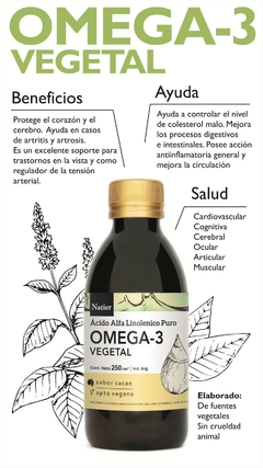 Natier Omega3 Vegetal 250 ml