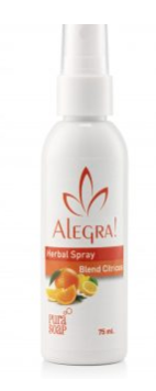 Pura Soap Allegra Blend Naranja citricos Spray 75 ml