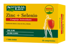 Natural Life Zinc Selenio soft 30