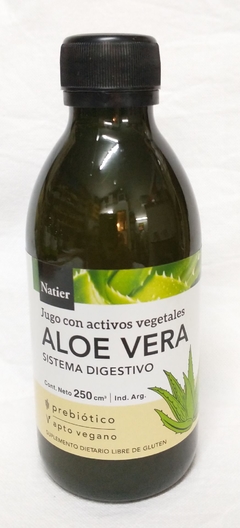 Natier Aloe Jugo Con Aditivos Vegetales 250 ml Digestiva
