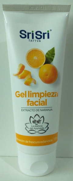 Sri Sri Gel de Limpieza Facial con Naranja 100 ml