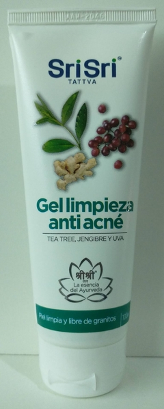 Sri Sri Gel de Limpieza Facial para Pieles con Acne 100 ml