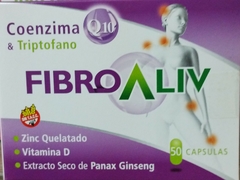 FibroAliv Triptofano y Q10 50 capsulas