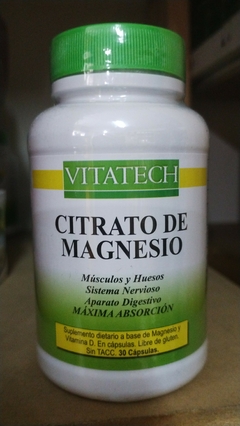 Vita Tech Citrato Magnesio 30 caps