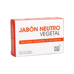 Pura Soap Jabon Vegetal Neutro 100 grs
