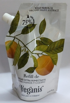 Veganis DoyPack Leche Extra Humectante Neroli 300 ml