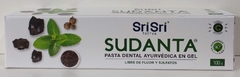 Sri Sri Sudanta Gel Menta Pasta Dental Ayurvedica sin fluor 100 grs