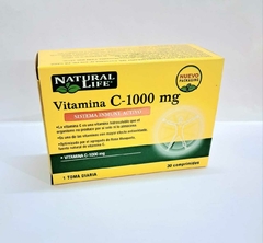 Natural Life VITAMINA C 1000 Mg c ROSE HIPS 30