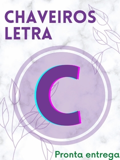 Letras C - PRONTA ENTREGA