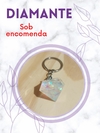 Chaveiro Diamante - SOB ENCOMENDA