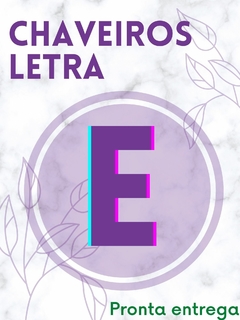 Letras E - PRONTA ENTREGA