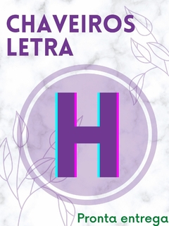 Letras H - PRONTA ENTREGA