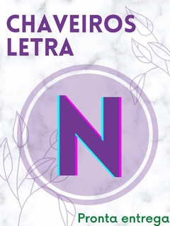 Letras N - PRONTA ENTREGA