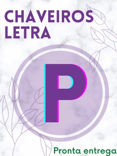 Letras P - PRONTA ENTREGA