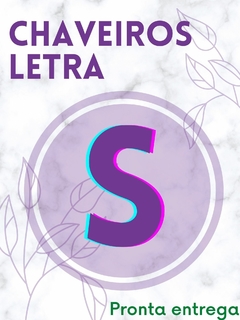 Letras S - PRONTA ENTREGA