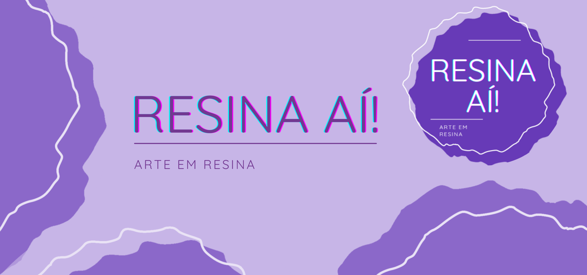 Imagem do banner rotativo Resina Aí