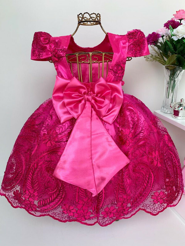 Vestido Infantil de Festa Temático Princesa Sofia Luxo Realeza