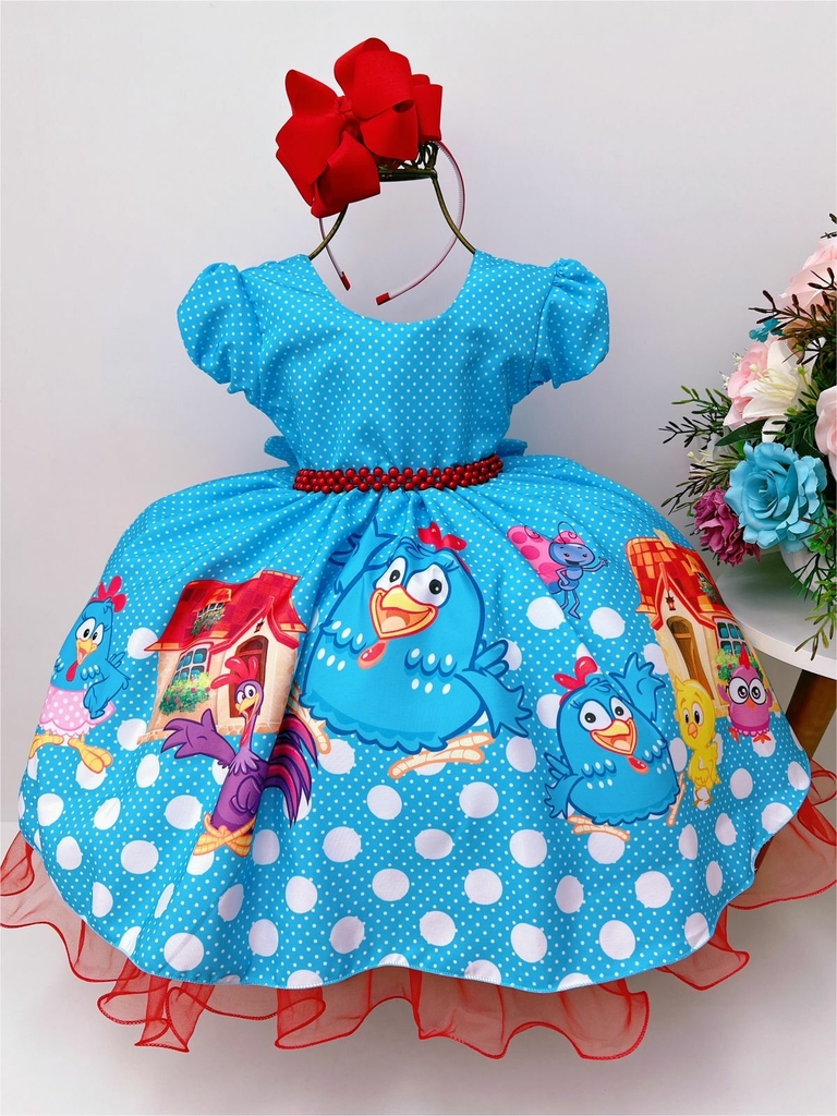 Vestido Infantil Temáticos da Gigi Princesa Sofia