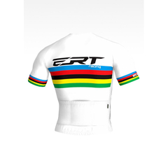Camisa Ciclismo Elite Ert Campeão Mundial Branco Slim MTB - comprar online