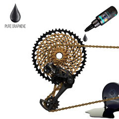 Kit 3 Lubrificante Corrente Base Grafeno Oilgraphe Bike 30ml na internet