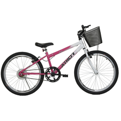 Bicicleta Athor Model Infantil Aro 24 Feminina C/ Cesto na internet