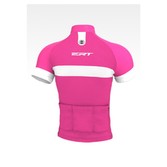 Camisa Ciclismo ERT Classic Stripe Pink Speed Manga Curta Bike - comprar online