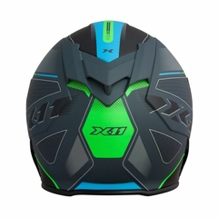Capacete X11 Revo Pro Flagger Moto Motociclista Motoqueiro - comprar online