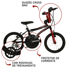 Imagem do Bicicleta Infantil Aro 16 Athor Atx Masculina S/Marcha Bmx
