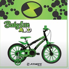 Bicicleta Infantil Aro 16 Athor Baby Lux A10 Masculina S/M