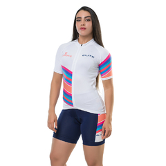 Camisa Elite Bike Ciclismo Mtb Feminina Branco 135166