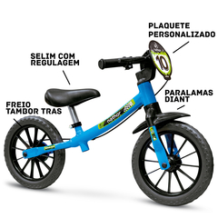 Bicicleta Infantil Aro 12 Equilíbrio Balance Bike Crianças - On Off Store