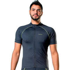 Camisa Blusa Elite Bike 135141 Masculina Ciclismo Preto