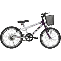Bicicleta Infantil Aro 20 Athor Charmy S/M C/ Cesto Feminina - comprar online