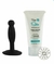 COMBO CREMA REAL SKIN ANAL + NANO PLUG SMOOTH NEGRO