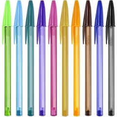 Caneta Esferográfica BIC Cristal Fashion - 10 Cores - comprar online