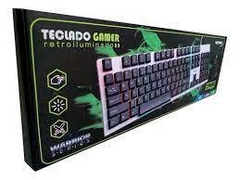 Teclado gamer retroiluminado netmark sakro en internet