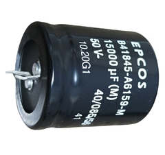 Capacitor eletrolítico radial 15.000uf 50v snap-in - comprar online