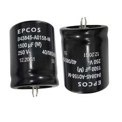 Capacitor eletrolítico radial 1.500uf 250v snap-in - comprar online