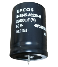 Capacitor eletrolítico radial 22.000uf 50v snap-in