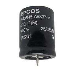 Capacitor eletrolítico radial 330uf 400v snap-in