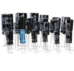 Capacitor eletrolítico radial 220uf 16v