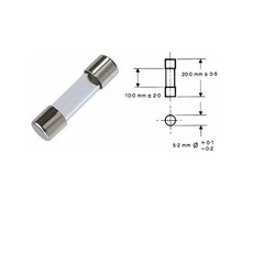 Fusível de vidro pequeno 1,5A 250V na internet