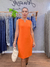 Vestido Basic Laranja