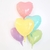 Globo Corazón Pastel Amarillo 45cm - comprar online